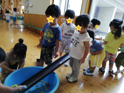 そうめん流し①