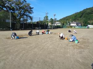 草取りボランティア