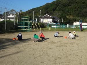 草取りボランティア