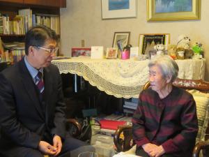 11月13日１００歳訪問