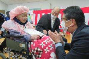 12月2日100歳訪問