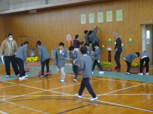 入学式準備