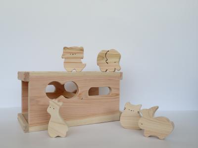 ひのきの動物ころりんBOX
