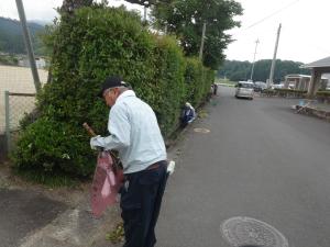 草取りボランティア