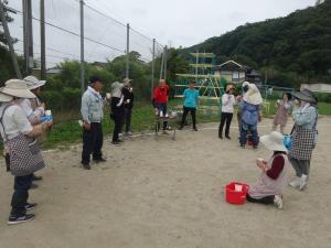 草取りボランティア